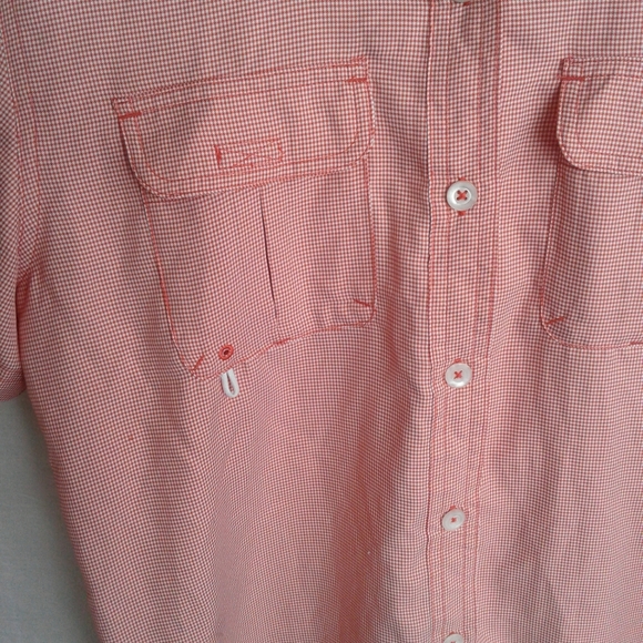 Women's small Cabela's short sleeve button up fishing ,hiking,camping vented… - Picture 9 of 12